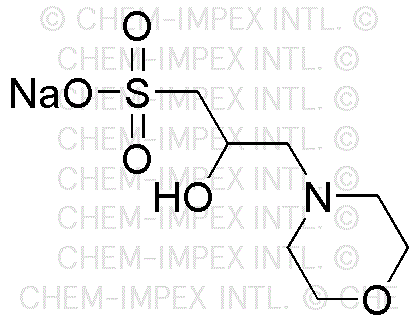 3-(N-Morpholino)-2-hydroxypropanesulfonic acid sodium salt