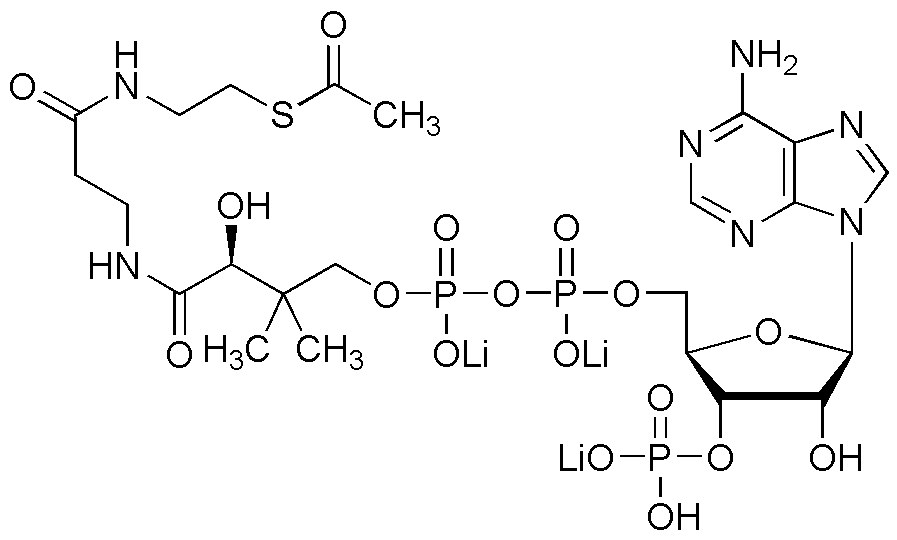 Acetyl coenzyme A trilithium salt