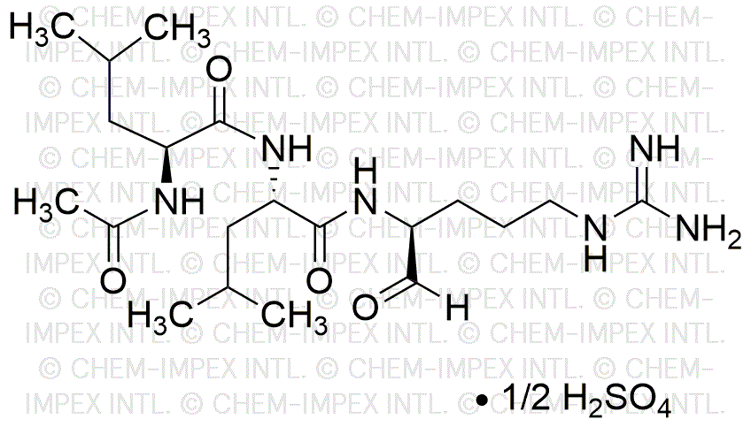 Ac-Leu-Leu-Arg-aldehyde hemisulfate salt
