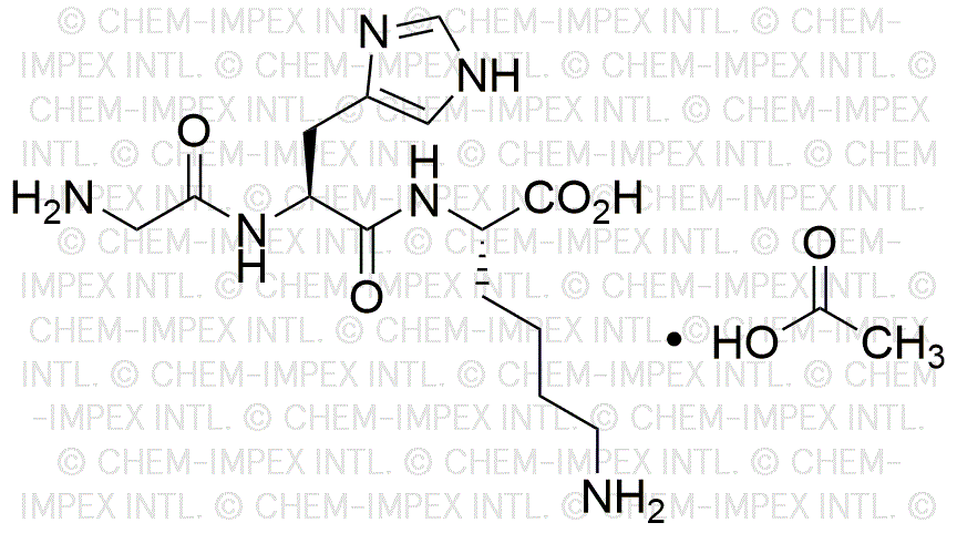Gli-His-Lys-OHAcOH