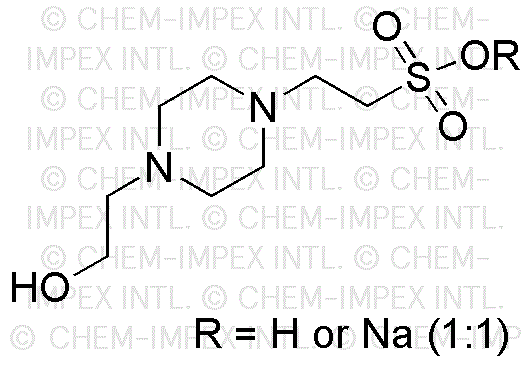 4-(2-Hydroxyethyl)-1-piperazineethanesulfonic acid hemisodium salt