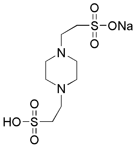 Piperazine-N,N-bis(2-ethanesulfonic acid) monosodium salt