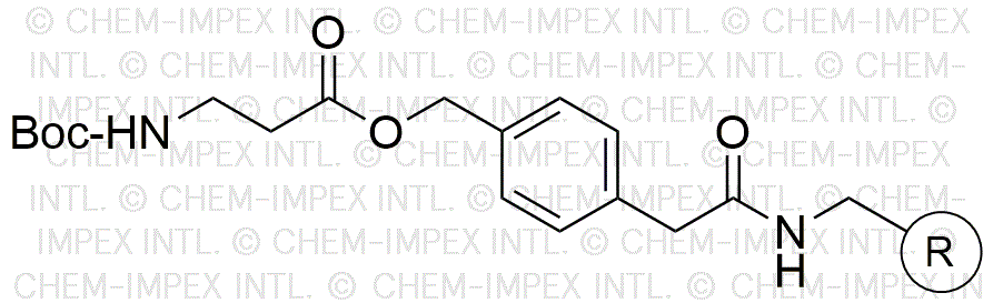 Resina de 4-oximetilfenilacetamidometil Boc-β-alanina
