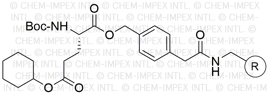 Éster gamma-ciclohexílico del ácido Boc-L-glutámico, resina de 4-oximetilfenilacetamidometilo