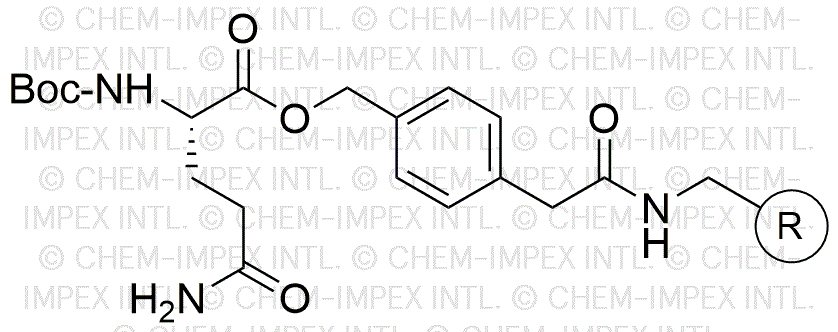 Resina de 4-oximetilfenilacetamidometil Nα-Boc-L-glutamina