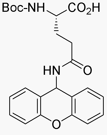 Nα-Boc-Nδ-xantil-L-glutamina