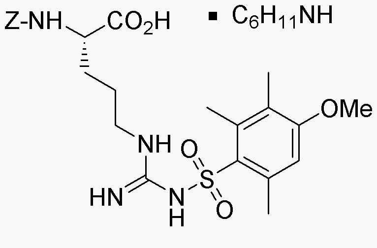 Nα-Z-Nω-(4-methoxy-2,3,6-trimethylbenzenesulfonyl)-L-arginine cyclohexylammonium salt