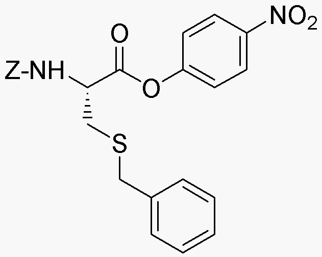 Z-S-benzyl-L-cysteine 4-nitrophenyl ester