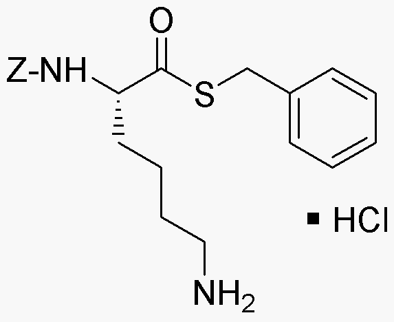 Clorhidrato de éster tiobencílico de Nα-ZL-lisina