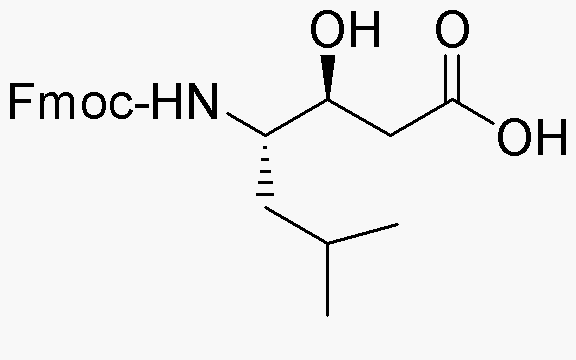 Ácido Fmoc-(3S,4S)-4-amino-3-hidroxi-6-metilheptanoico