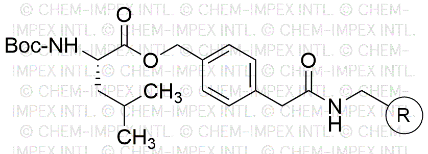 Resina de 4-oximetilfenilacetamidometil Boc-L-leucina (0,3-0,8 meq/g, malla 100-400)