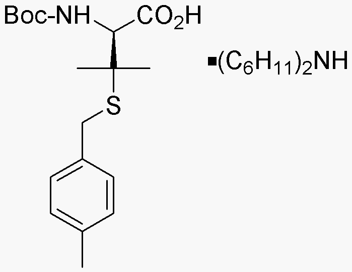 Boc-S-4-methylbenzyl-D-penicillamine dicyclohexylammonium salt