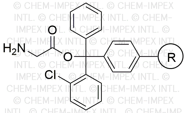 Glycine-2-chlorotrityl resin (0.8-1.2 meq/g, 200-400 mesh)