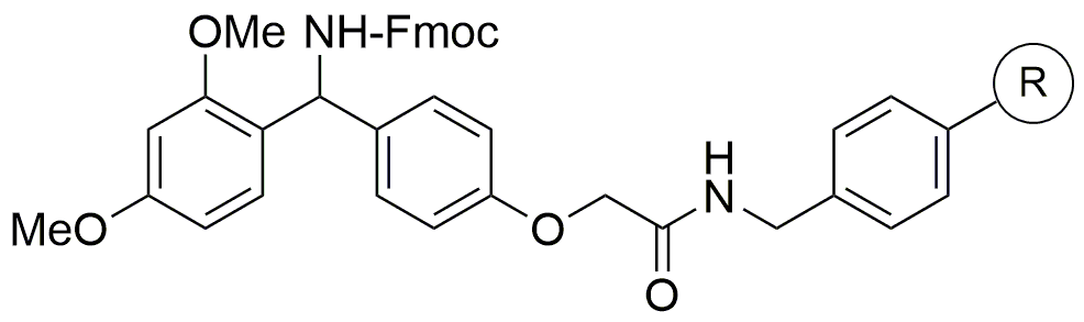 Rink amide AM resin (0.3 - 0.6 mmol/g, 200-400 mesh)