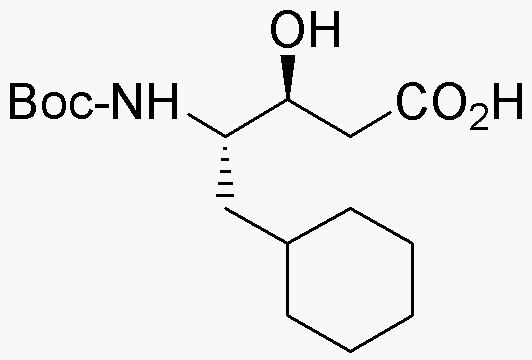 Boc-(3S,4S-4-amino-3-hydroxy-5-cyclohexylpentanoic acid