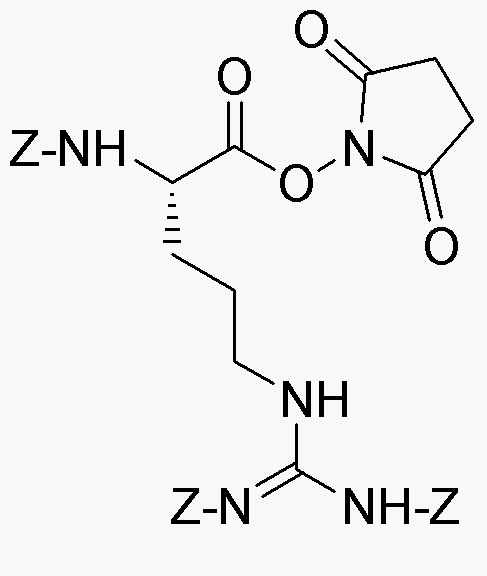 Nα,Nω,Nω-Tris-Z-L-arginine N-hydroxysuccinimide ester