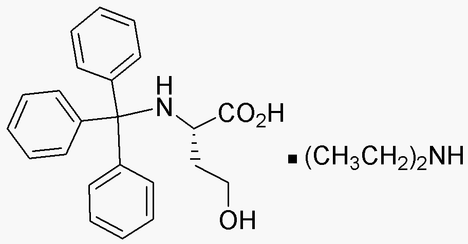 Trityl-L- homoserine diethylammonium salt