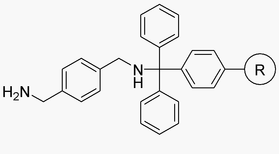 1,4-Bis-(Aminomethyl)benzene trityl resin