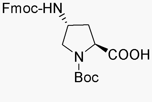 (2S,4R)-Fmoc-4-amino-1-Boc-pyrrolidine-2-carboxylic acid