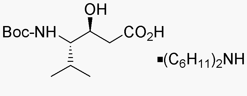 Boc-(3S,4S-4-amino-3-hydroxy-5-methylhexanoic acid dicyclohexylammonium salt