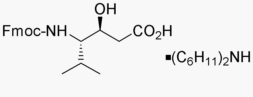 Sal diciclohexilamonio del ácido Fmoc-(3S,4S)-4-amino-3-hidroxi-5-metilhexanoico