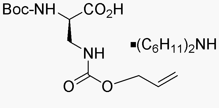 Nα-Boc-Nβ-allyloxycarbonyl-D-2,3-diaminopropionic acid dicyclohexylammonium salt