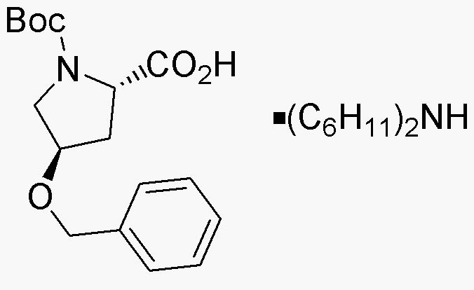 Boc-O-benzyl-L-trans-4-hydroxyproline dicyclohexylammonium salt