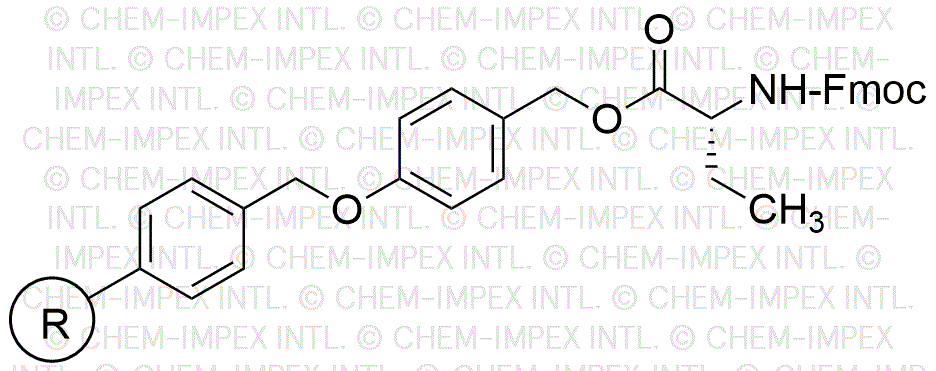Résine d'alcool 4-alcoxybenzylique d'acide Fmoc-2-aminobutyrique