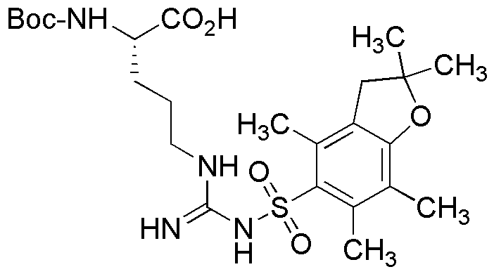 Na-Boc-Nw-(2,2,4,6,7-pentamethyldihydrobenzofuran-5-sufonyl)-L-arginine