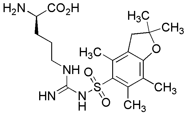 Nω-(2,2,4,6,7-pentaméthyldihydrobenzofurane)-5-sulfonyl-D-arginine