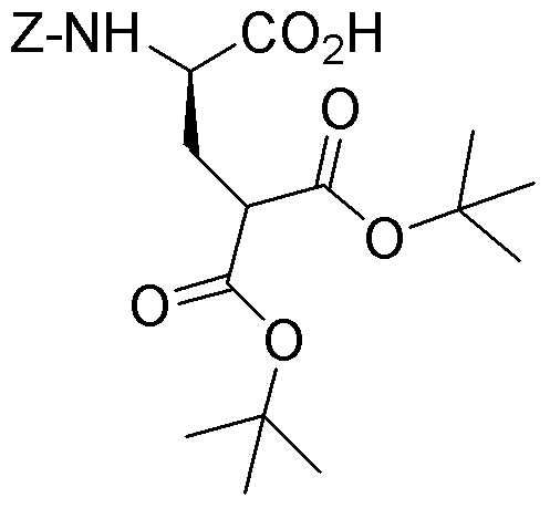 Z-γ-carboxy-γ-(di-tert-butyl ester)-D-glutamic acid