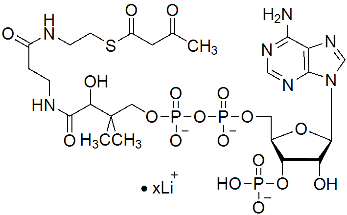 Acetoacetyl coenzyme A lithium salt