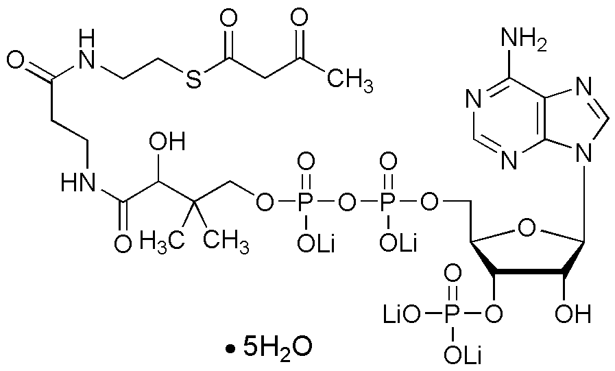 Acetoacetyl coenzyme A lithium salt