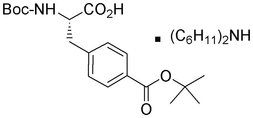 Boc-(4-tert-butyloxycarbonyl)-L-phenylalanine dicyclohexylammonium salt