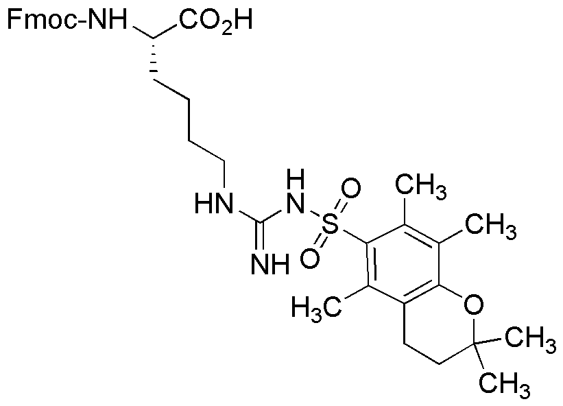 Fmoc-Nω-(2,2,5,7,8-pentamethylchroman-6-sulfonyl)-L-homoarginine