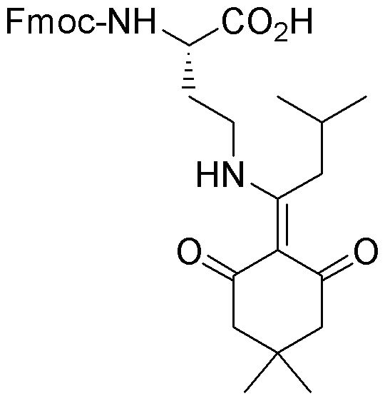 Ácido Nα-Fmoc-Nγ-(4,4-dimetil-2,6-dioxociclohex-1-ilideno)-3-metilbutil-L-2,4-diaminobutírico