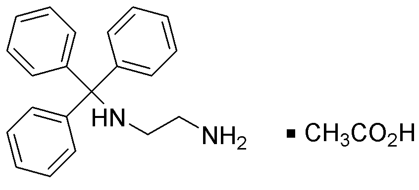 Sel d'acide acétique de trityl-1,2-éthylènediamine