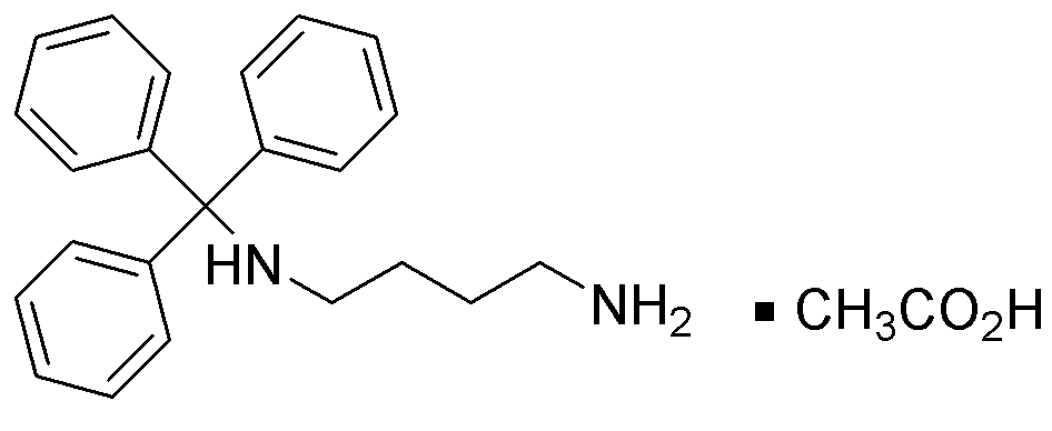 Trityl-1,4-diaminobutane acetate