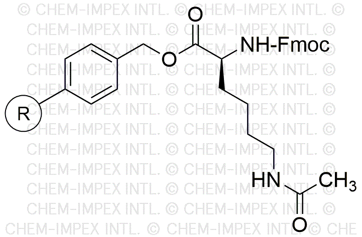 Nα-Fmoc-Nε-acetyl-lysine Merrifield resin