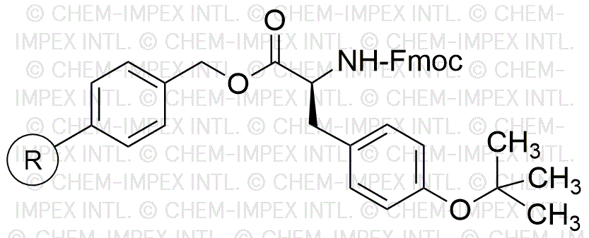 Fmoc-O-tert-butyl-L-tyrosine-Merrifield resin