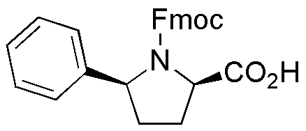 Fmoc-(2R,5S-5-phenylpyrrolidine-2-carboxylic acid
