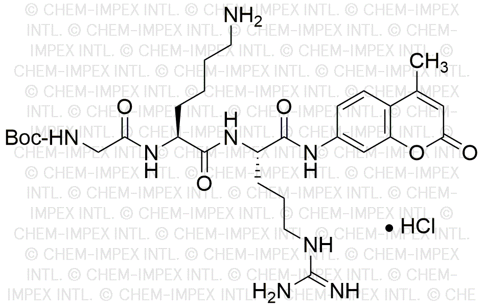 Boc-Gly-Lys-Arg-AMCHCl