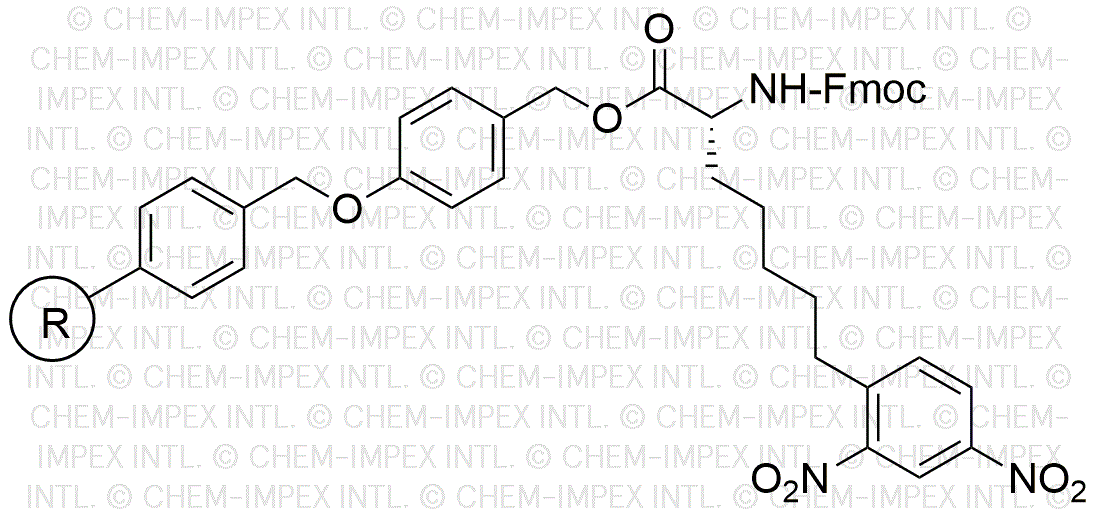 Nα-Fmoc-Nε-2,4-dinitrophenyl-D-lysine 4-alkoxybenzyl alcohol resin