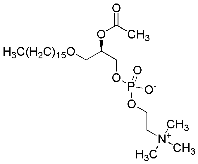1-O-Hexadecyl-2-O-acetyl-sn-glycero-3-phosphocholine