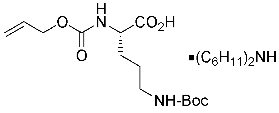 Nα-Allyloxycarbonyl-Nδ-Boc-L-ornithine dicyclohexyl ammonium salt