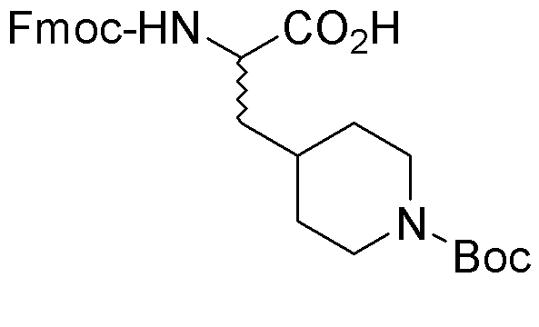 N-α-Fmoc-β-(1-Boc-piperidin-4-yl)-DL-alanine