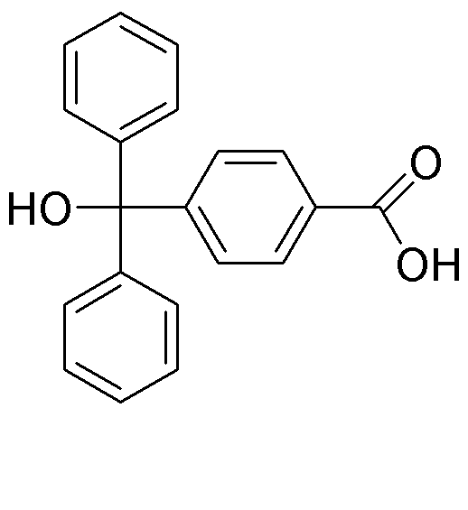 Acide 4-(diphénylhydroxyméthyl)benzoïque