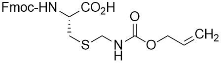 Fmoc-S-allyloxycarbonylamidomethyl-L-cysteine