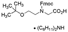Sel de dicyclohexylammonium de Fmoc-N-(2-tert-butoxyéthyl)glycine