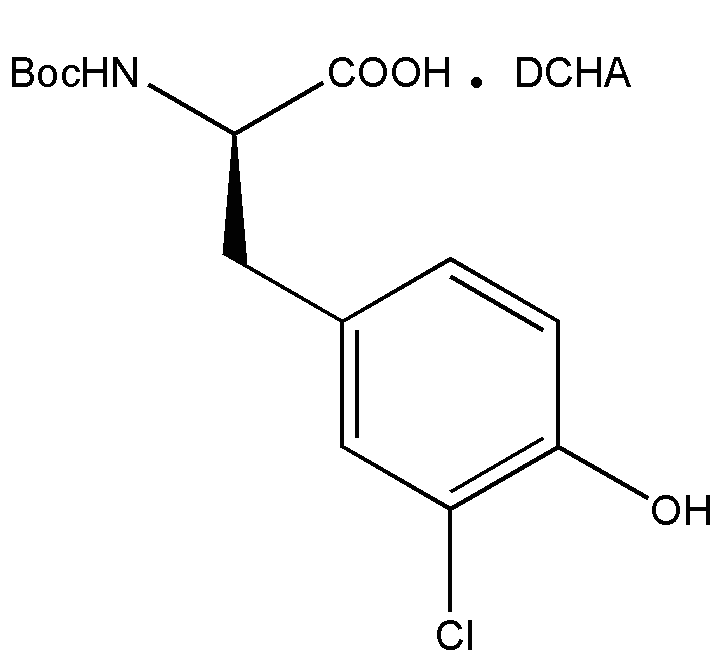 Boc-3-chloro-D-tyrosine dicyclohexylamine salt